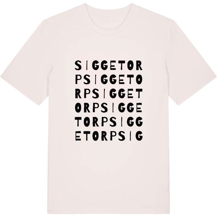 Siggetorp ordlek t-shirt – t-shirt från PinShirt
