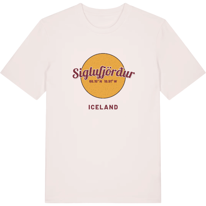 Siglufjörður cirkel t-shirt – t-shirt från PinShirt