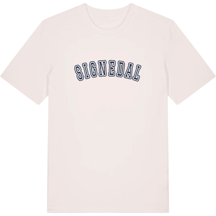 Signedal college t-shirt – t-shirt från PinShirt