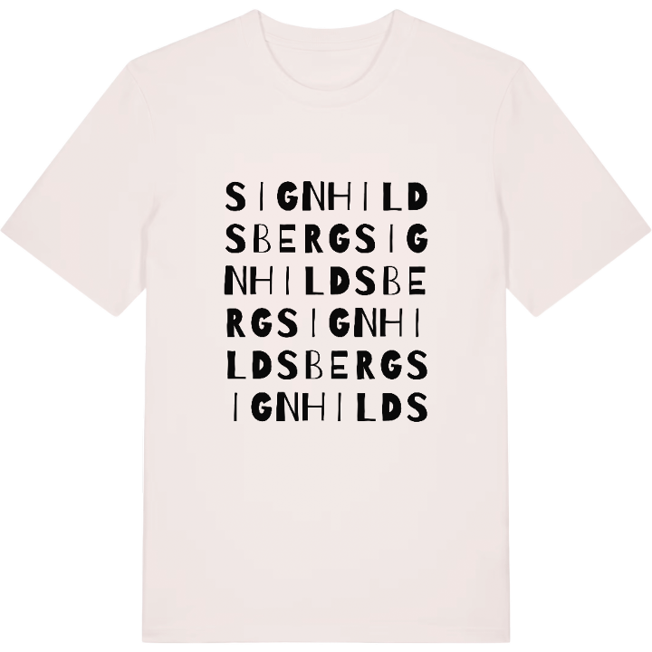Signhildsberg ordlek t-shirt – t-shirt från PinShirt