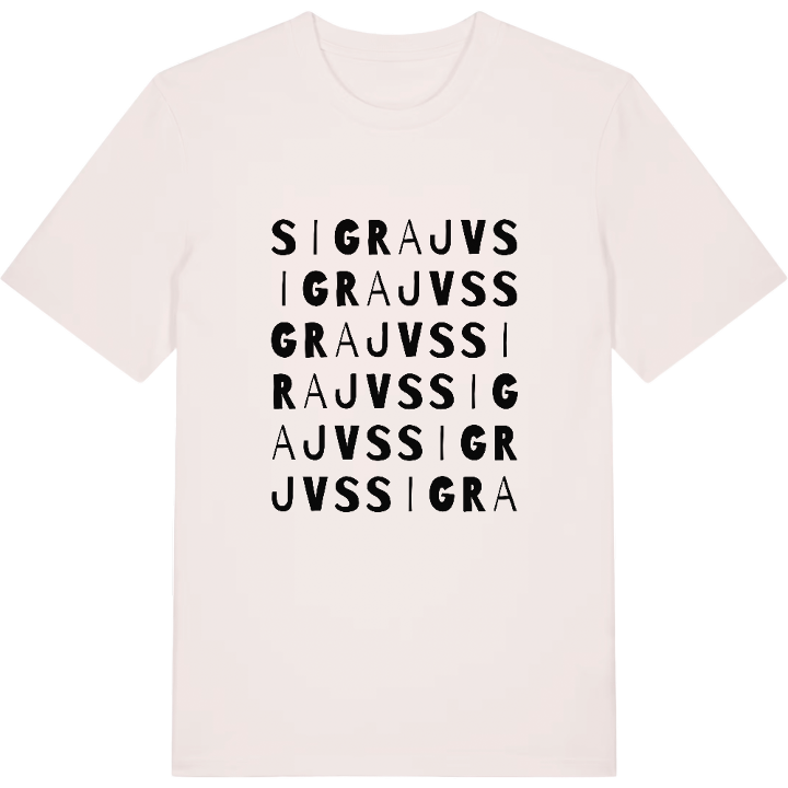 Sigrajvs ordlek t-shirt – t-shirt från PinShirt