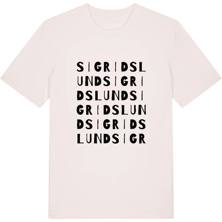 Sigridslund ordlek t-shirt – t-shirt från PinShirt