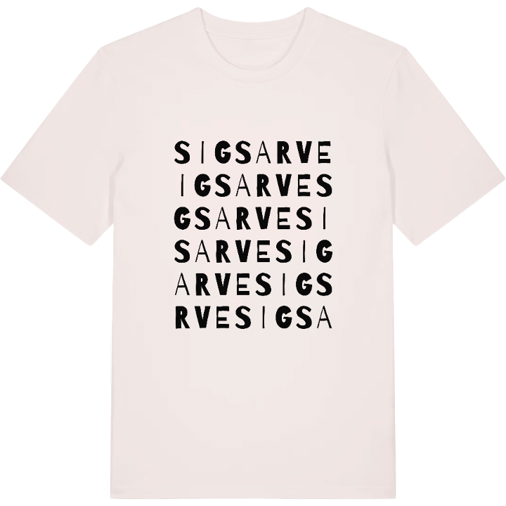 Sigsarve ordlek t-shirt – t-shirt från PinShirt