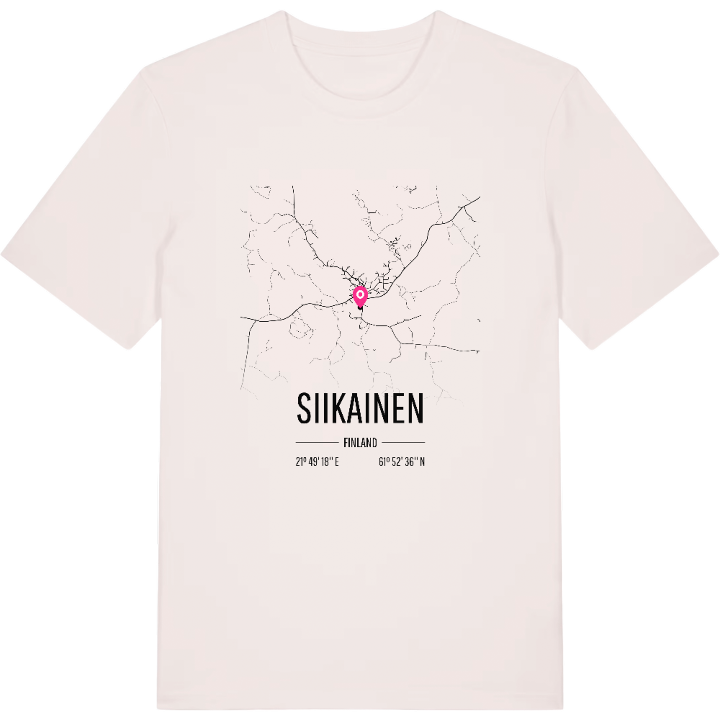 Siikainen karta t-shirt – t-shirt från PinShirt