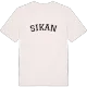 Sikan böjd t-shirt