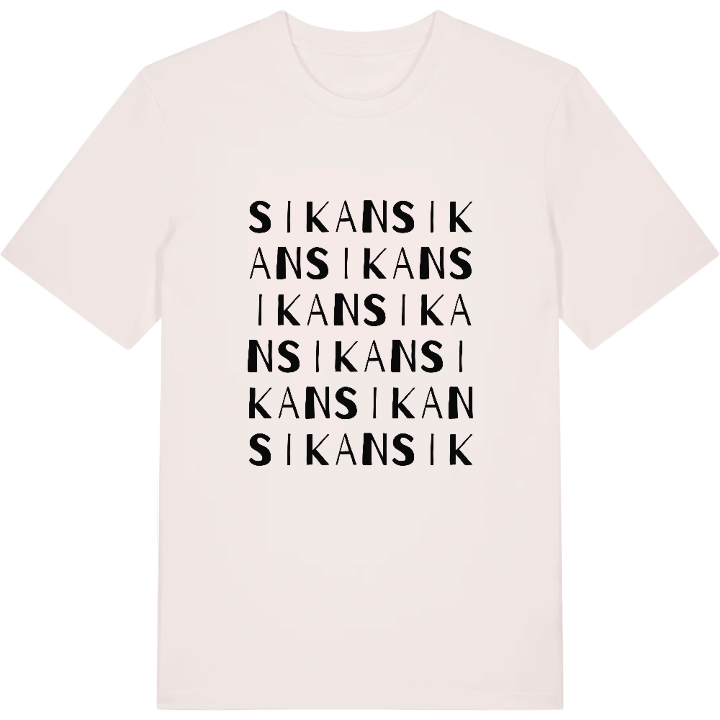 Sikan ordlek t-shirt – t-shirt från PinShirt