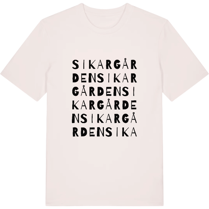 Sikargården ordlek t-shirt – t-shirt från PinShirt