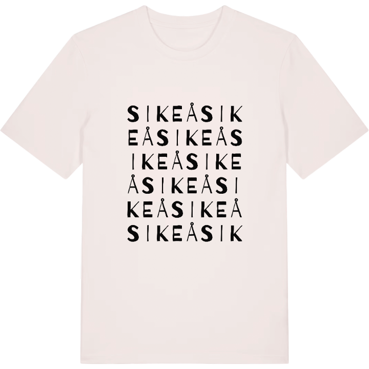 Sikeå ordlek t-shirt – t-shirt från PinShirt