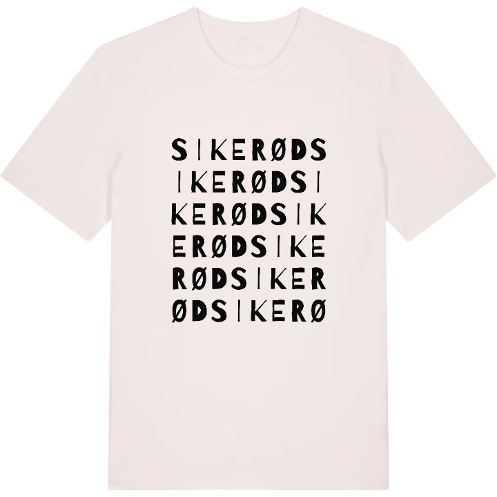 Sikerød ordlek t-shirt – t-shirt från PinShirt