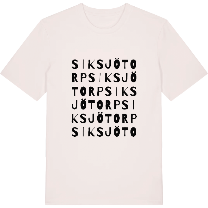 Siksjötorp ordlek t-shirt – t-shirt från PinShirt