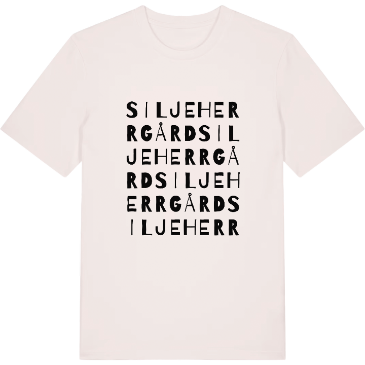 Silje herrgård ordlek t-shirt – t-shirt från PinShirt