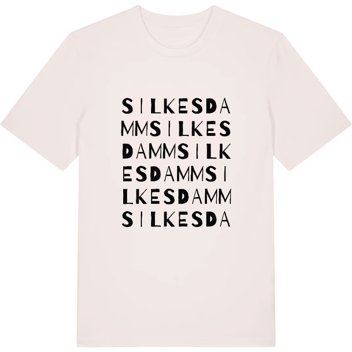 Silkesdamm ordlek t-shirt – t-shirt från PinShirt