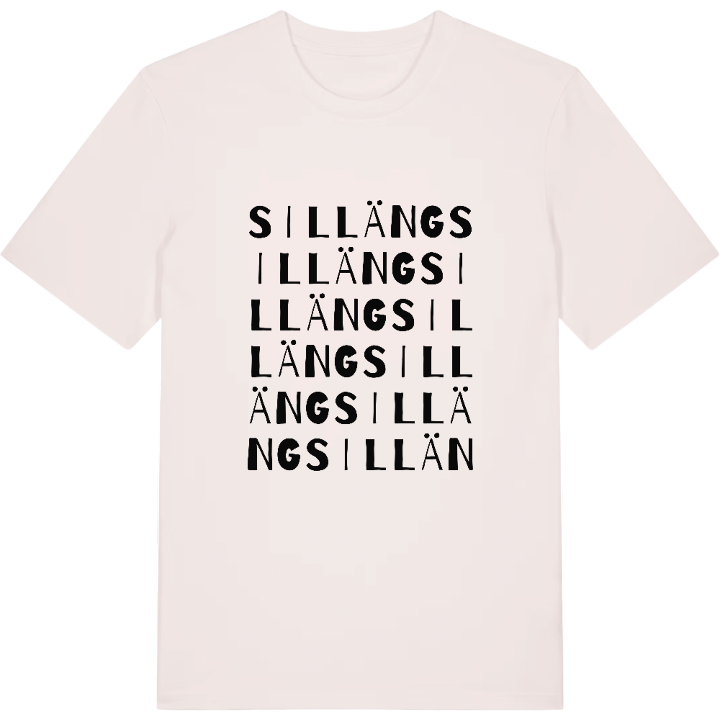 Silläng ordlek t-shirt – t-shirt från PinShirt