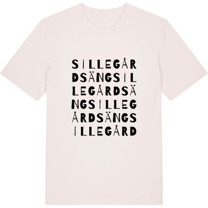 Sillegårdsäng ordlek t-shirt – t-shirt från PinShirt