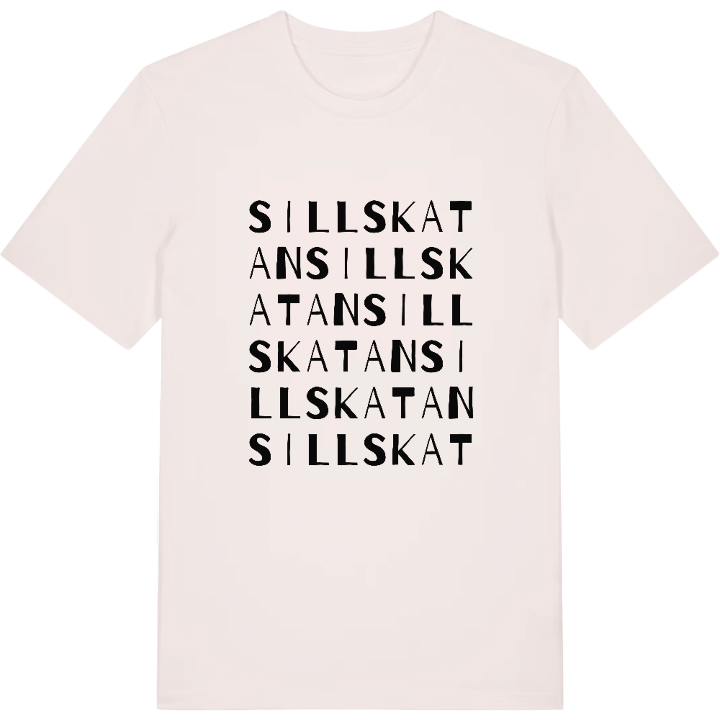 Sillskatan ordlek t-shirt – t-shirt från PinShirt