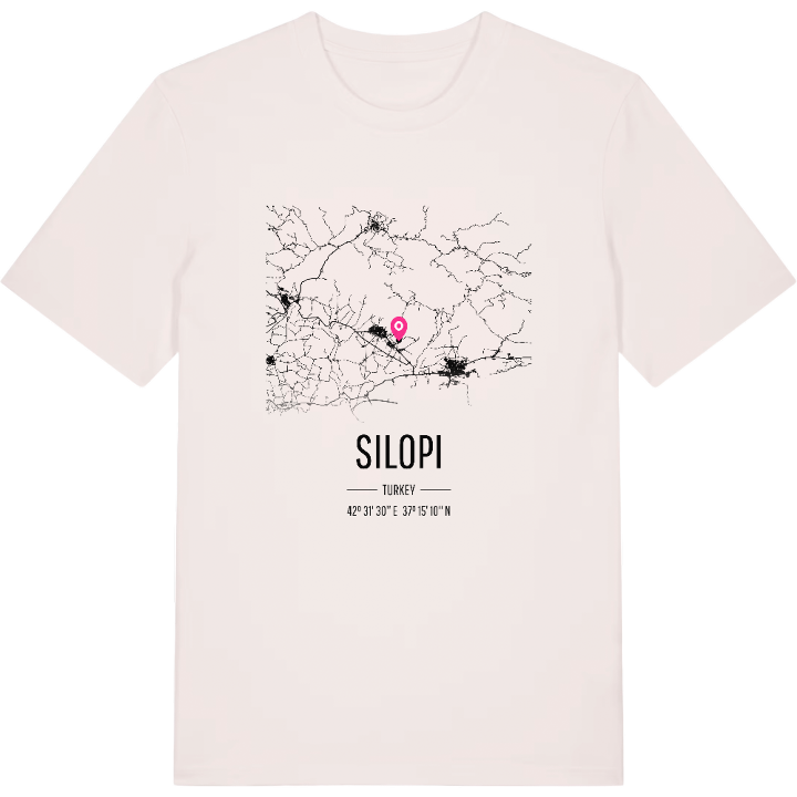 Silopi karta t-shirt – t-shirt från PinShirt