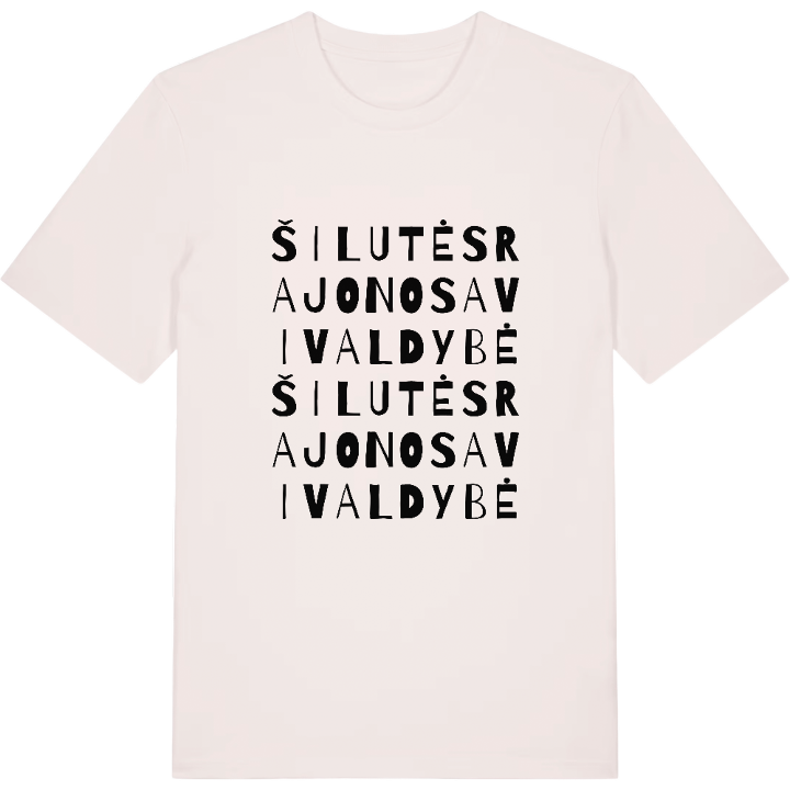 Šilutės rajono savivaldybė ordlek t-shirt – t-shirt från PinShirt