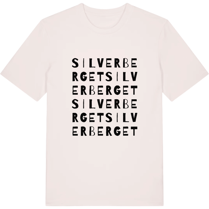 Silverberget ordlek t-shirt – t-shirt från PinShirt