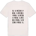 Silverbyn ordlek t-shirt