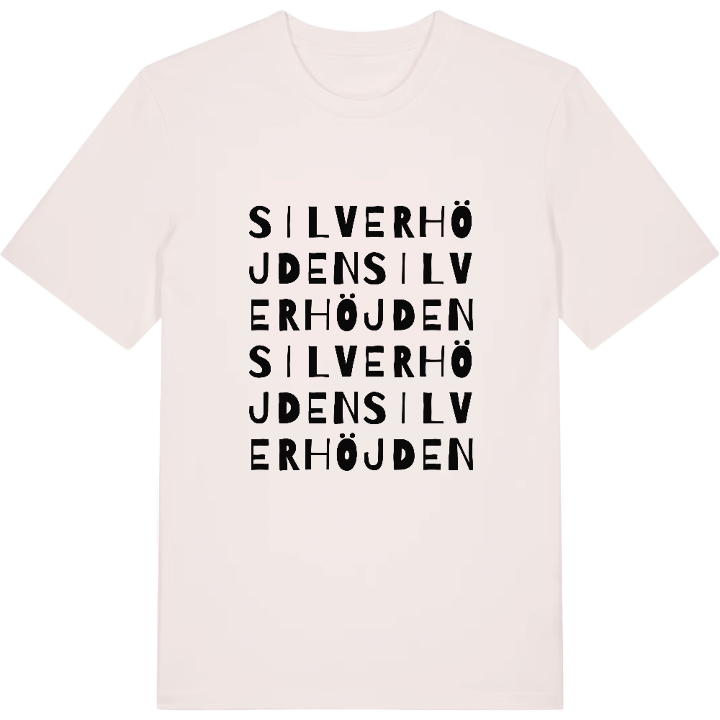 Silverhöjden ordlek t-shirt – t-shirt från PinShirt