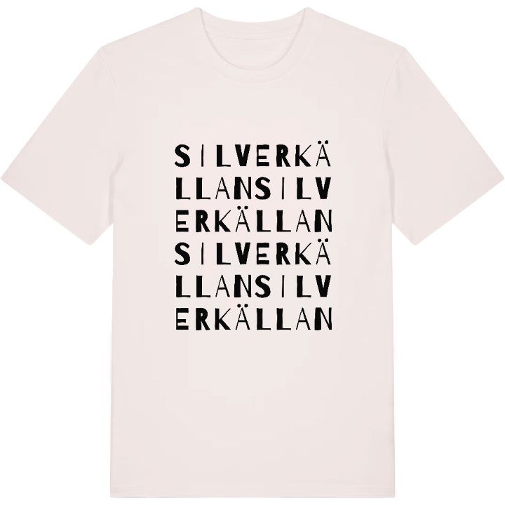 Silverkällan ordlek t-shirt – t-shirt från PinShirt