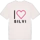 Jag älskar Silvi t-shirt stort tryck
