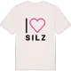 Jag älskar Silz t-shirt stort tryck