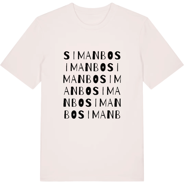 Simanbo ordlek t-shirt – t-shirt från PinShirt