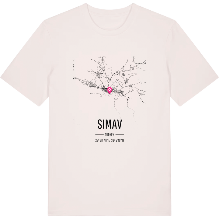 Simav karta t-shirt – t-shirt från PinShirt
