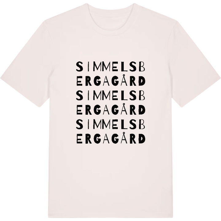 Simmelsberga gård ordlek t-shirt – t-shirt från PinShirt
