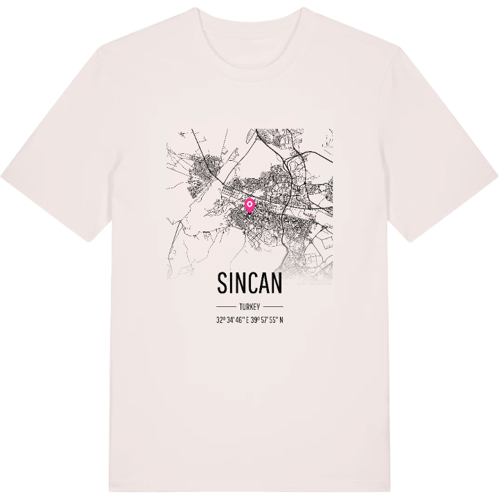 Sincan karta t-shirt – t-shirt från PinShirt