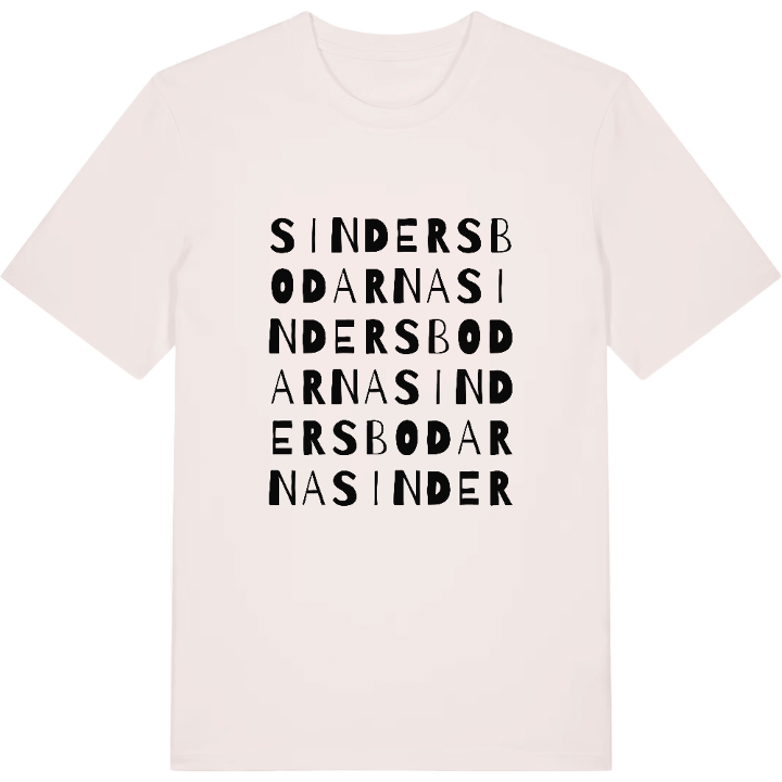 Sindersbodarna ordlek t-shirt – t-shirt från PinShirt