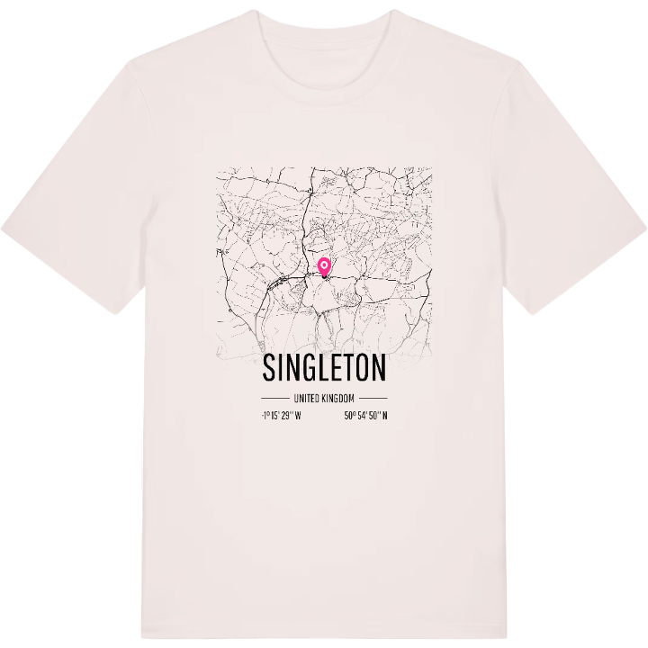 Singleton karta t-shirt – t-shirt från PinShirt