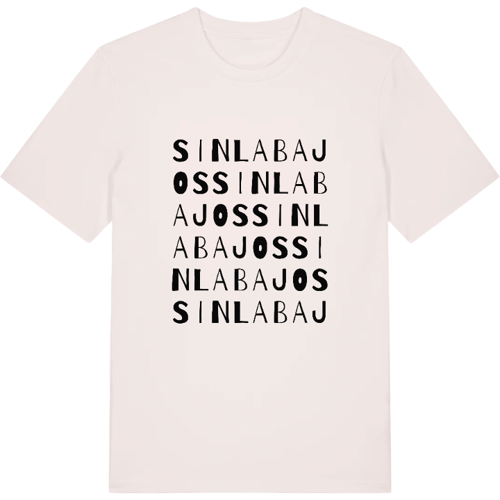 Sinlabajos ordlek t-shirt – t-shirt från PinShirt