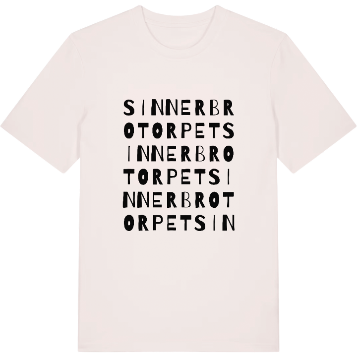 Sinnerbrotorpet ordlek t-shirt – t-shirt från PinShirt