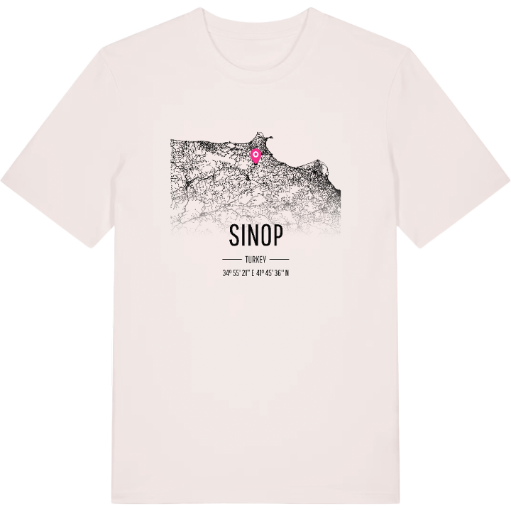 Sinop karta t-shirt – t-shirt från PinShirt