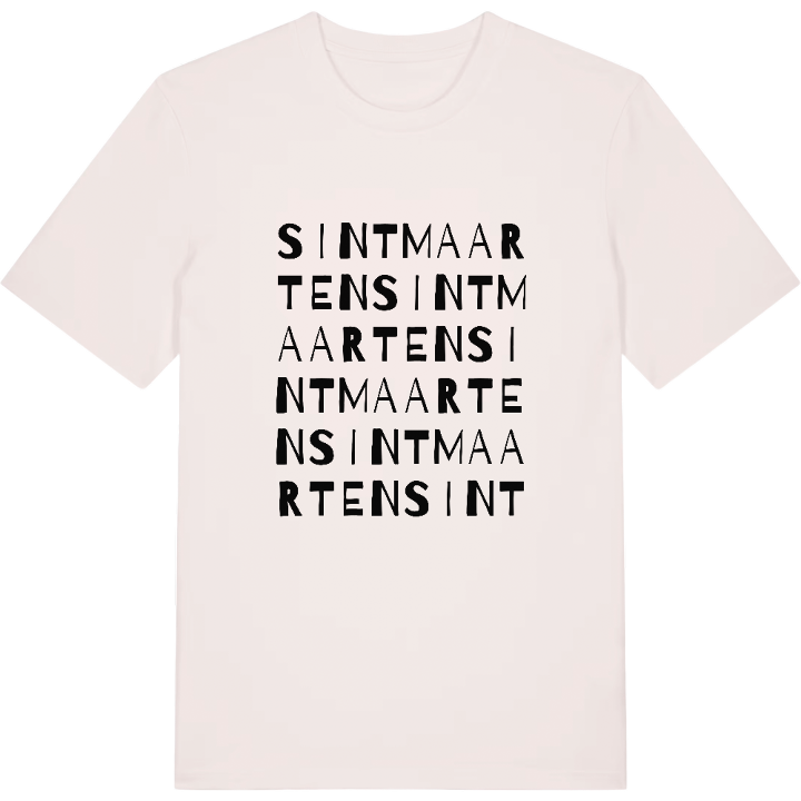 Sint Maarten ordlek t-shirt – t-shirt från PinShirt