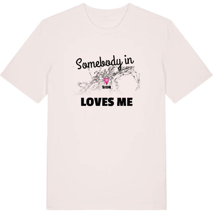 Någon i Sion älskar mig t-shirt – t-shirt från PinShirt