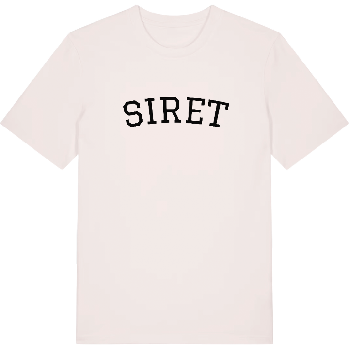 Siret böjd t-shirt – t-shirt från PinShirt