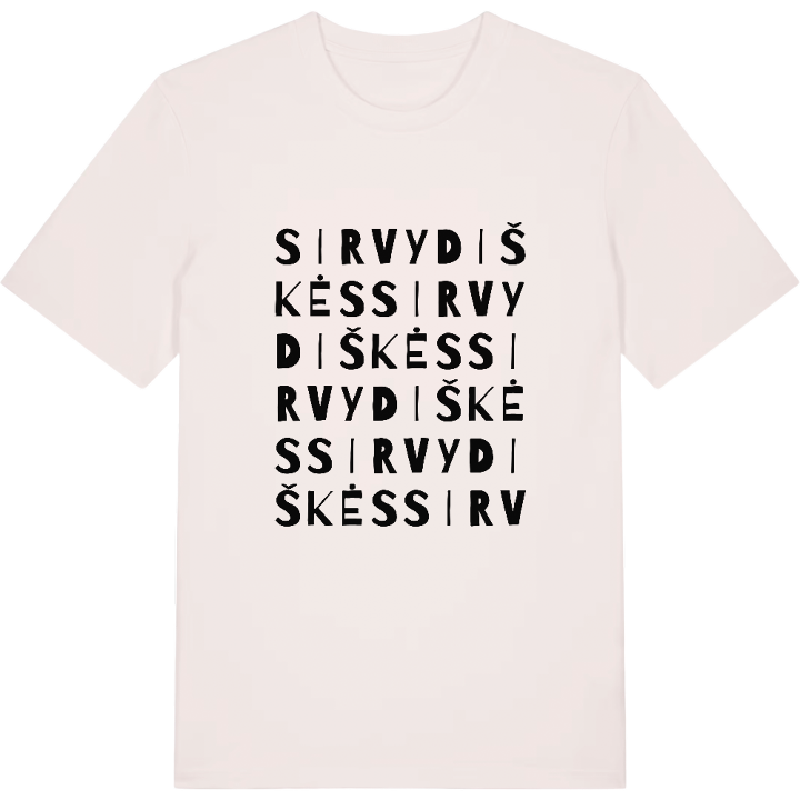 Sirvydiškės ordlek t-shirt – t-shirt från PinShirt