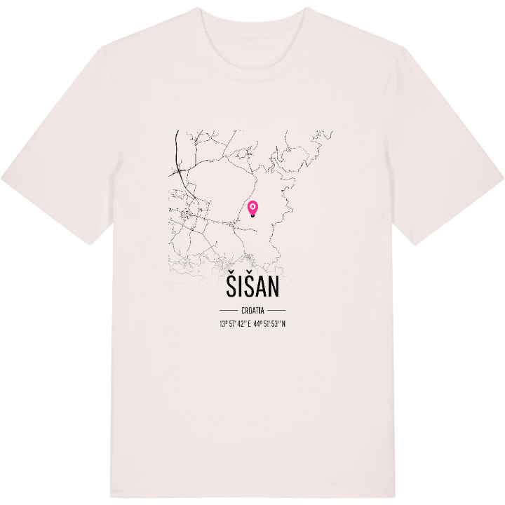 Šišan karta t-shirt – t-shirt från PinShirt