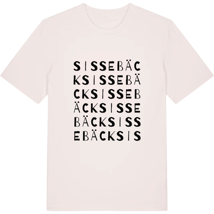 Sissebäck ordlek t-shirt – t-shirt från PinShirt