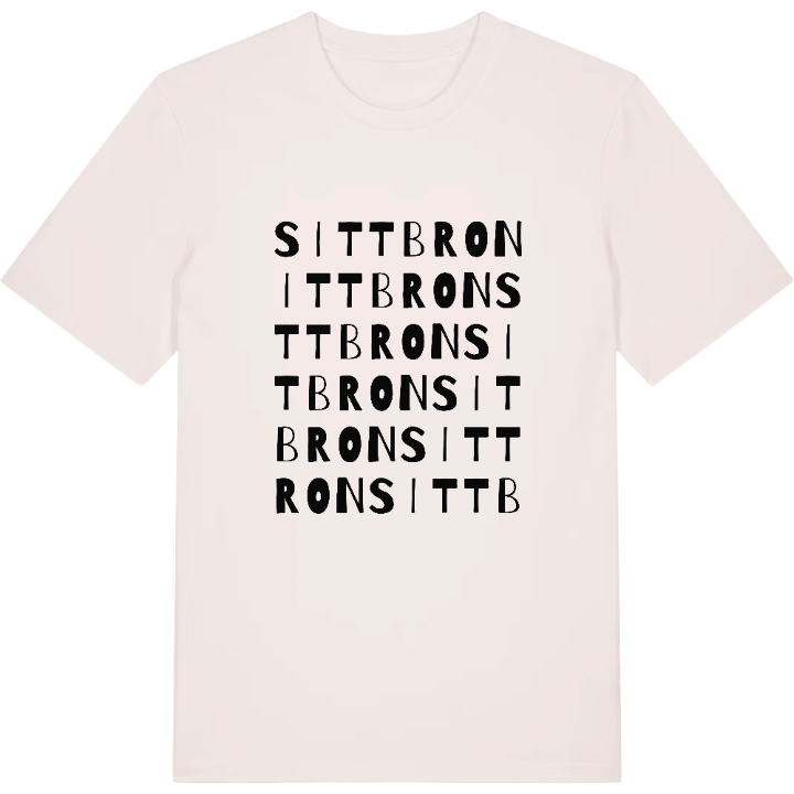 Sittbron ordlek t-shirt – t-shirt från PinShirt