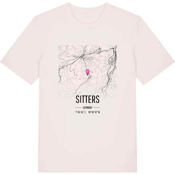 Sitters karta t-shirt – t-shirt från PinShirt