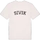 Sivik böjd t-shirt