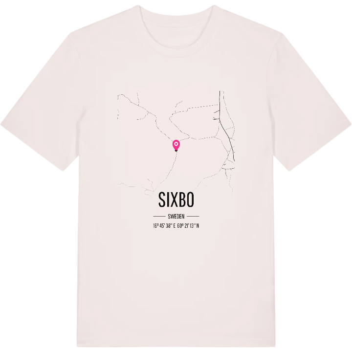 Sixbo karta t-shirt – t-shirt från PinShirt