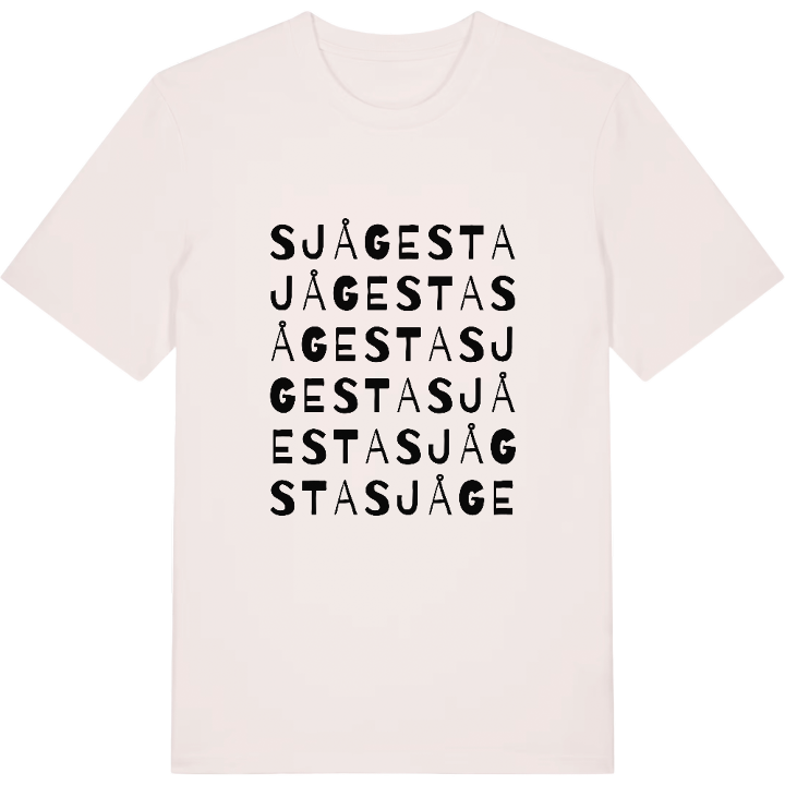 Sjågesta ordlek t-shirt – t-shirt från PinShirt