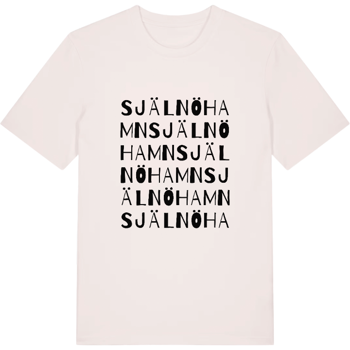 Själnöhamn ordlek t-shirt – t-shirt från PinShirt