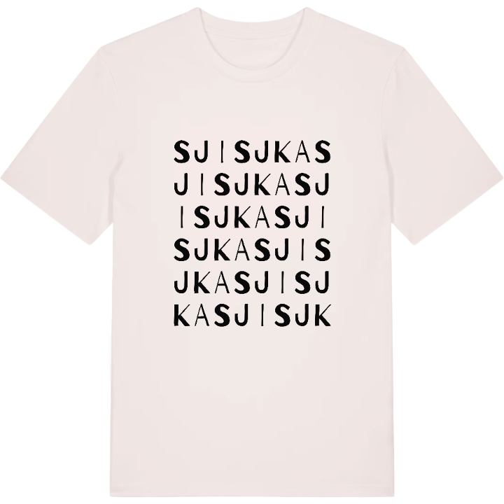 Sjisjka ordlek t-shirt – t-shirt från PinShirt