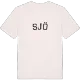Sjö böjd t-shirt